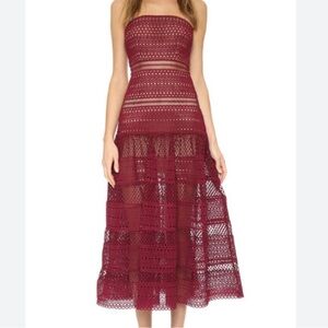 Gorgeous Self-Portrait lace dress S